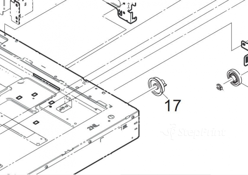 Втулка сканера Kyocera 2K317350 GEAR Z54