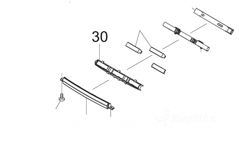 Крышка оптического стекла Kyocera 2LC05330 LID LED