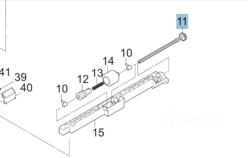 Ось узла подачи бумаги KYOCERA 302NG08241/302NG08240