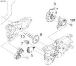 Блок подачи бумаги KYOCERA PARTS DRIVE ASSY SP 303NY94041/303NY94040