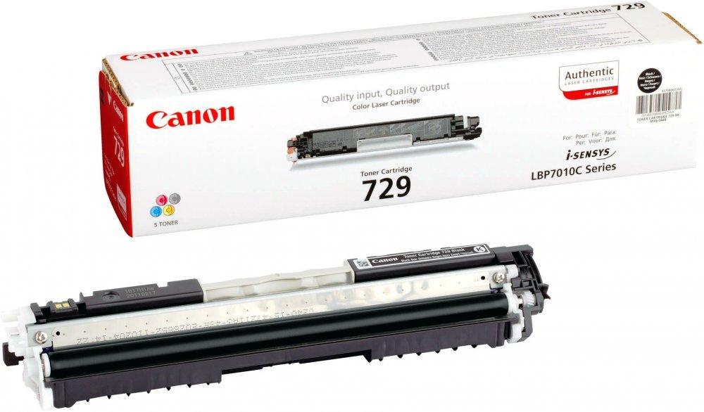 Картридж CANON 729 BK черный