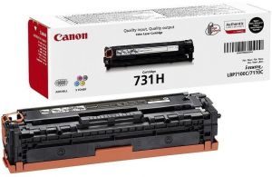 Заправка картриджа CANON 731H BK черный (black) увеличенной емкости