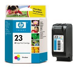 Картридж HP 23 струйный трехцветный (620 стр)